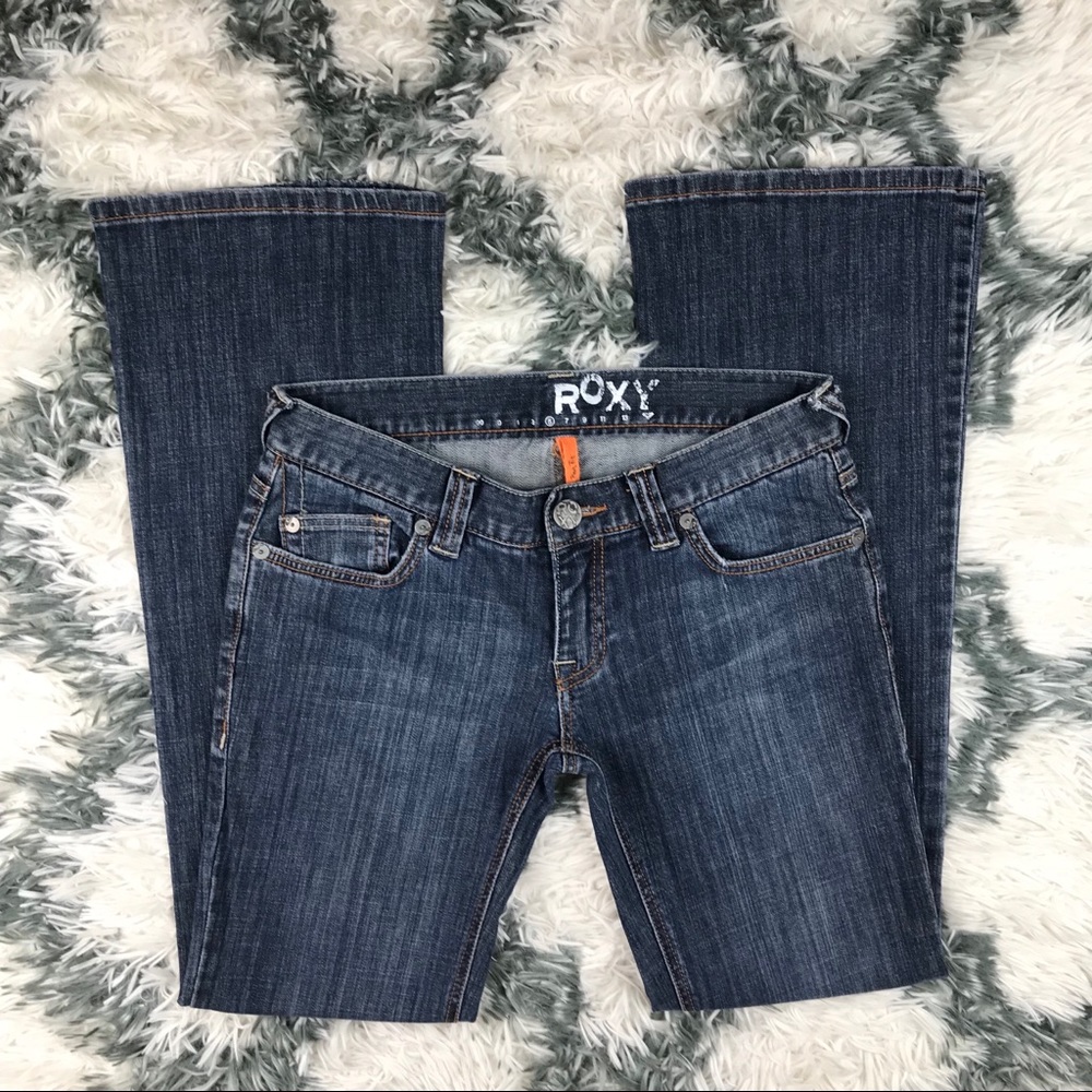 Roxy Women’s Flare jeans Size 5 Blue